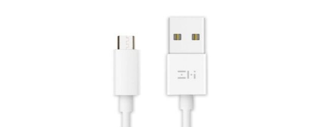 Кабель ZMI USB/Micro USB 80 см 2.1A  ZSH01 (White) - 5