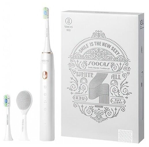 Электрическая зубная щетка Soocas Sonic Electric Toothbrush X3U (White Set) - 5