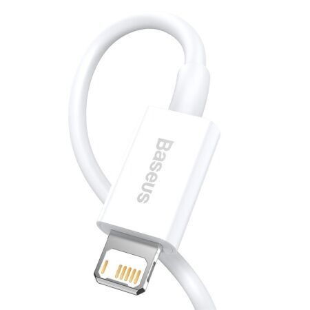 Кабель USB BASEUS Superior Series Fast Charging, USB - Lightning, 2.4А, 2 м, белый - 4
