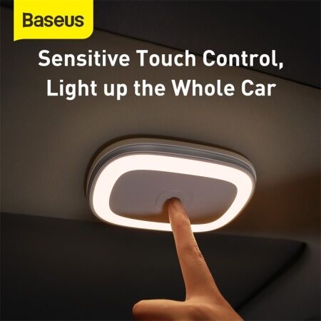 Автомобильная лампа BASEUS Bright car reading ligh, 400 мАч, белый - 9