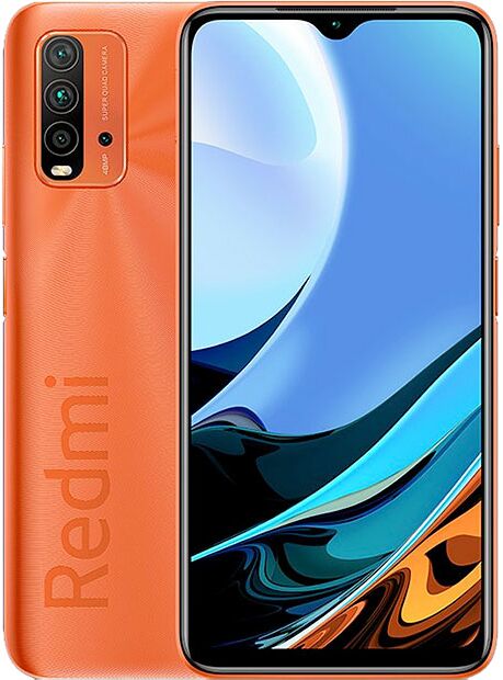 Смартфон Redmi 9T 4/128GB NFC EAC (Orange) - 1
