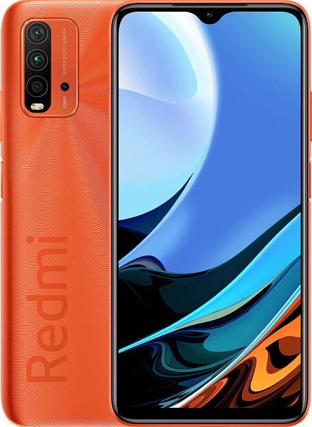 Смартфон Redmi 9T 4/128GB (Orange) - 1