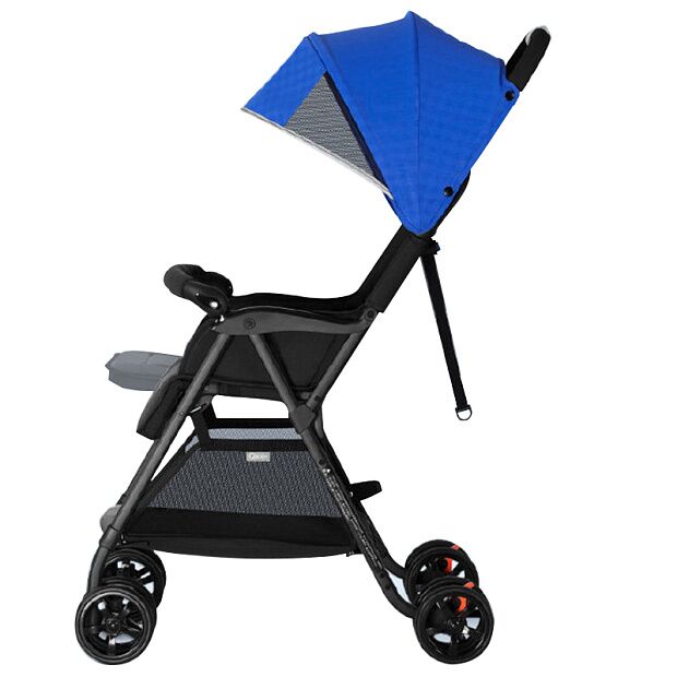 Коляска детская Qborn Lightweight Folding Stroller (Blue) - 4