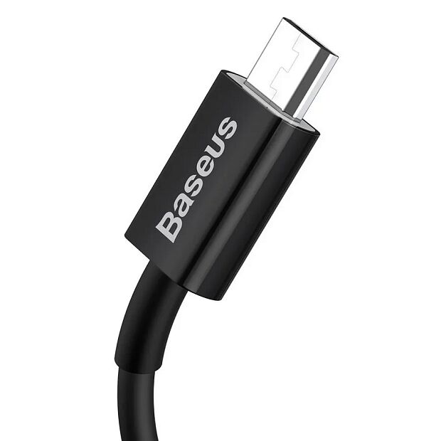 Кабель USB BASEUS Superior Series Fast Charging, USB - MicroUSB, 2А, 1 м, черный - 1