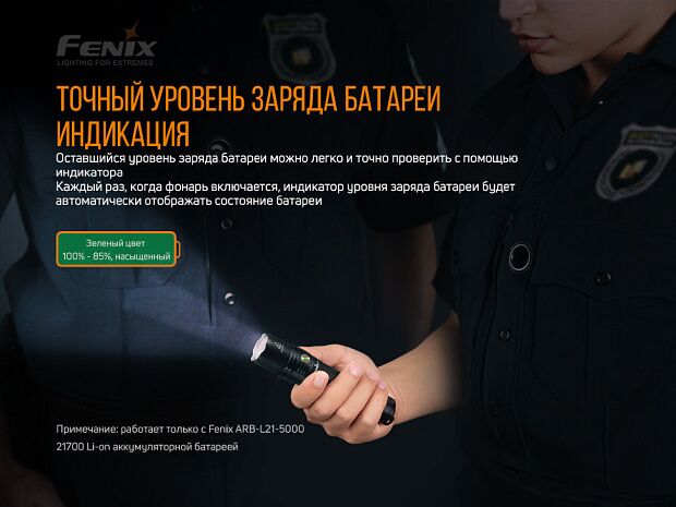 Набор Fenix PD36R LED FlashlightE01 V2.0, PD36RE01V20 - 17
