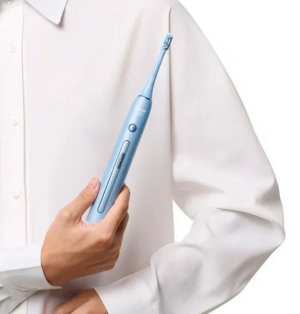 Электрическая зубная щетка SOOCAS X3 Pro, 2 насадки  УФ стерилизатор (Blue) EU : отзывы и обзоры - 3