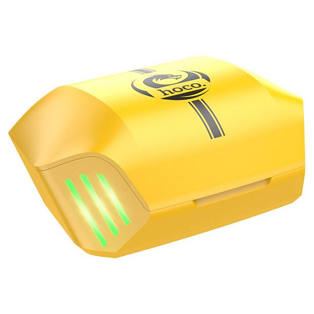 Беспроводные вакуумные наушники Hoco S21 TWS (Yellow) - 2