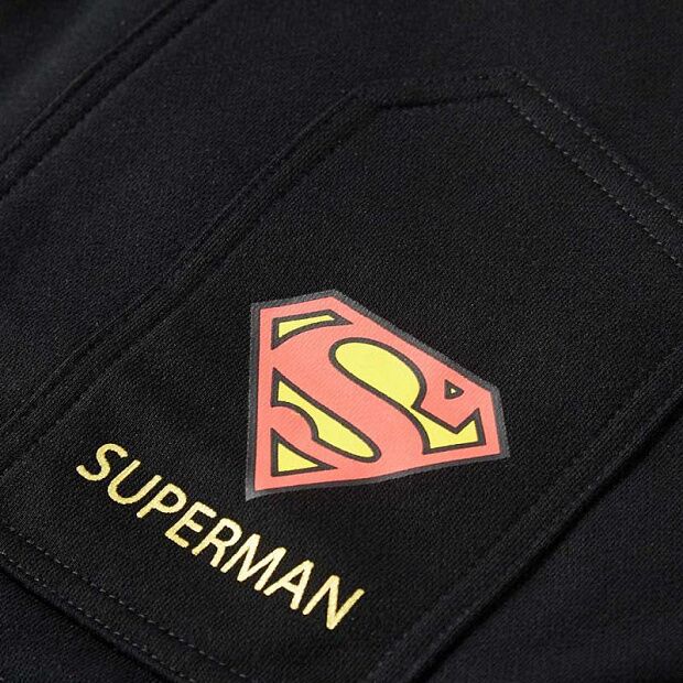 Шорты Xiaomi DC Superman Hero Series Sports Pants (Black/Черный) - 9
