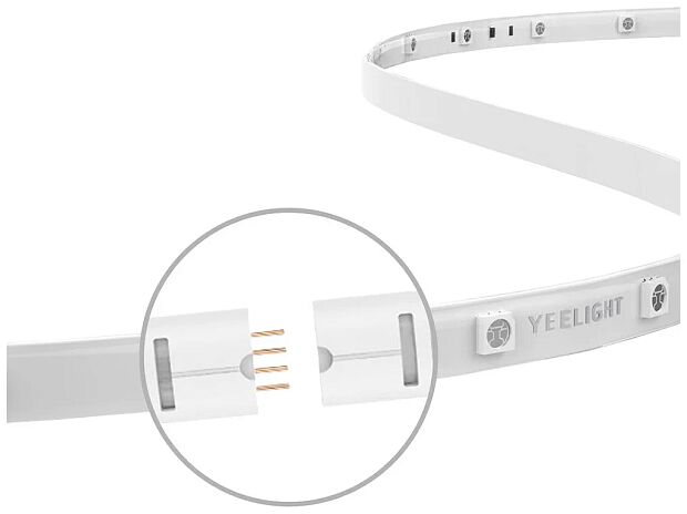 Светодиодная лента Yeelight Smart Light Strip 1S (Apple HomeKit) (YLDD05YL) (White) EU - 6