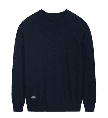 Толстовка Mitownlife Basic Round Neck Sweater (Dark Blue/Темно-Синий) 