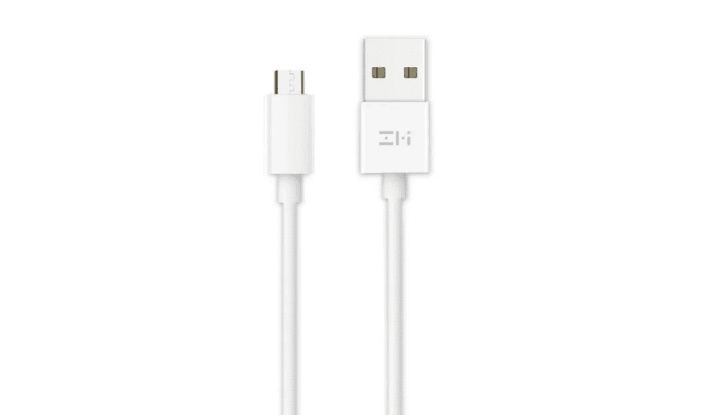 Интерфейсы кабеля Xiaomi ZMI USB/Micro USB 80 см 2.1A ZSH01