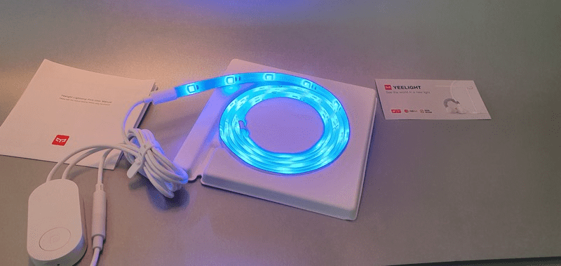 Состав комплекта светодиодной ленты Xiaomi Yeelight LED Lightstrip 1S