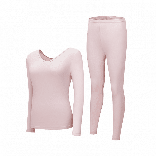 Женская пижама Xiaomi Instant Me Magic Velvet Basic Fashion Warm Clothing Suit Ladies (Pink/Розовый) 